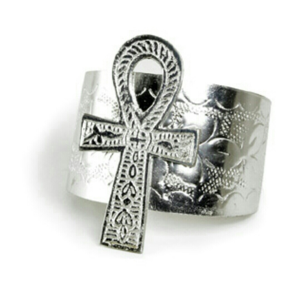 Ankh cuff bracelet