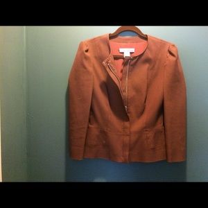 Oscar de la Renta Suit.