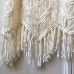 Crochet fringe tank / blouse