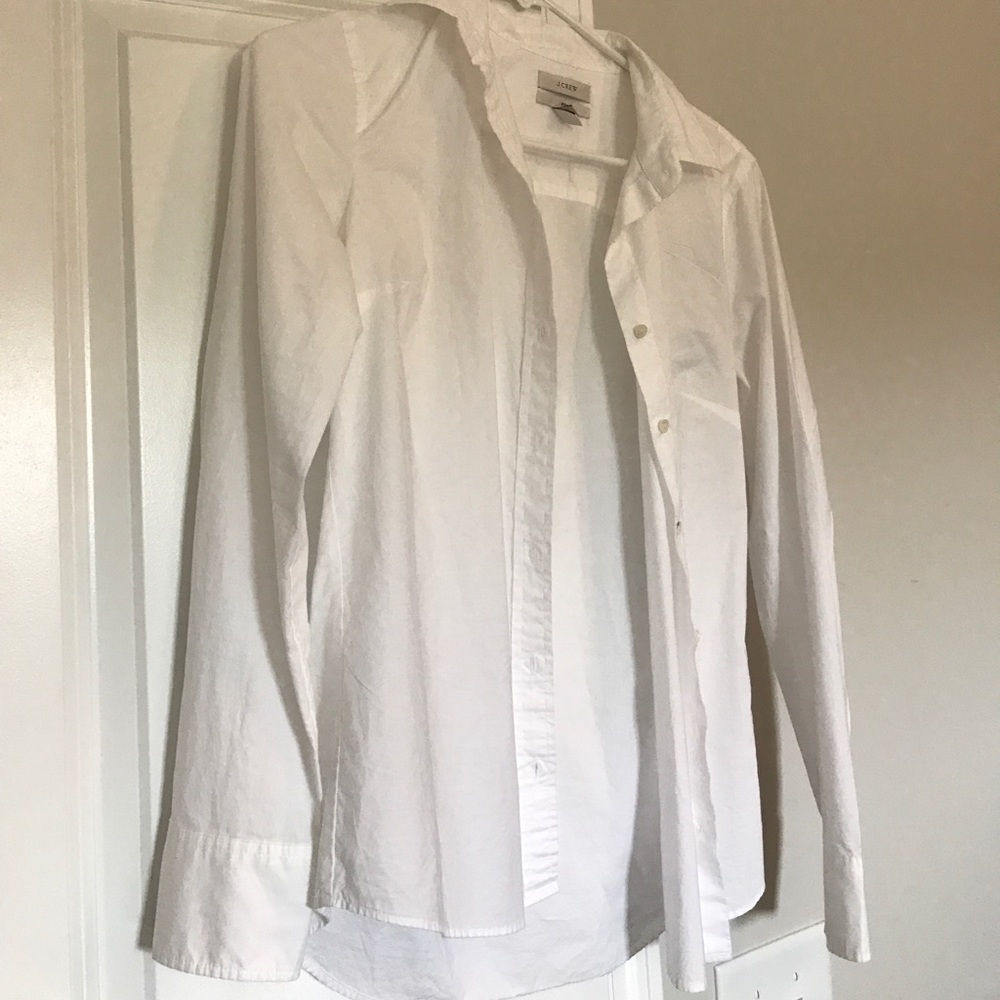 Jcrew white button-up
