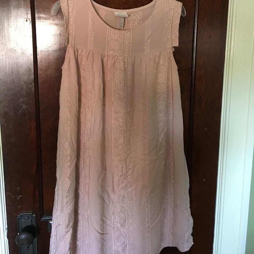 Pretty blush dress