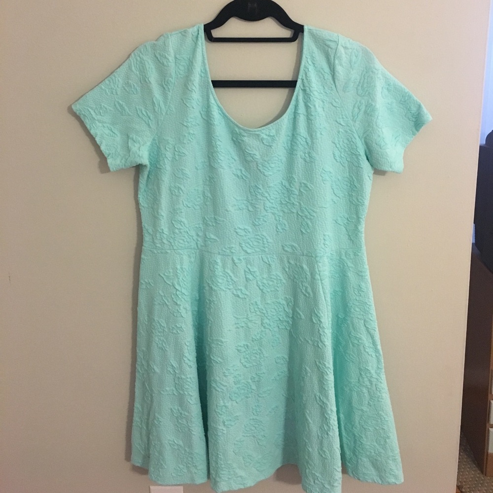 H&M mint-colored dress