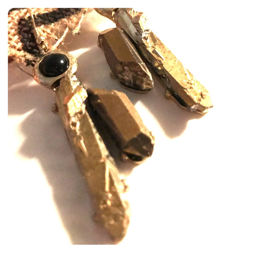 Three Bird Nest Prospector's Prism Earrings