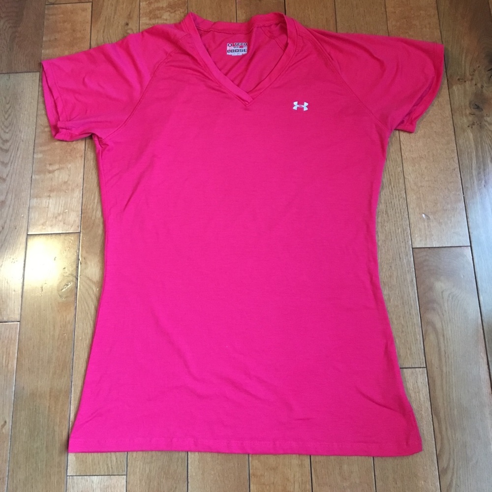 Under Armour Heat Gear V-Neck T-Shirt