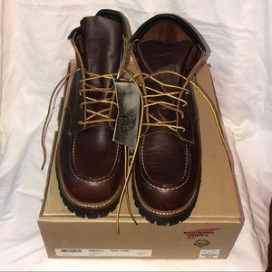 Red Wing Shoes 8" Boat Boot for J. Crew in Copper