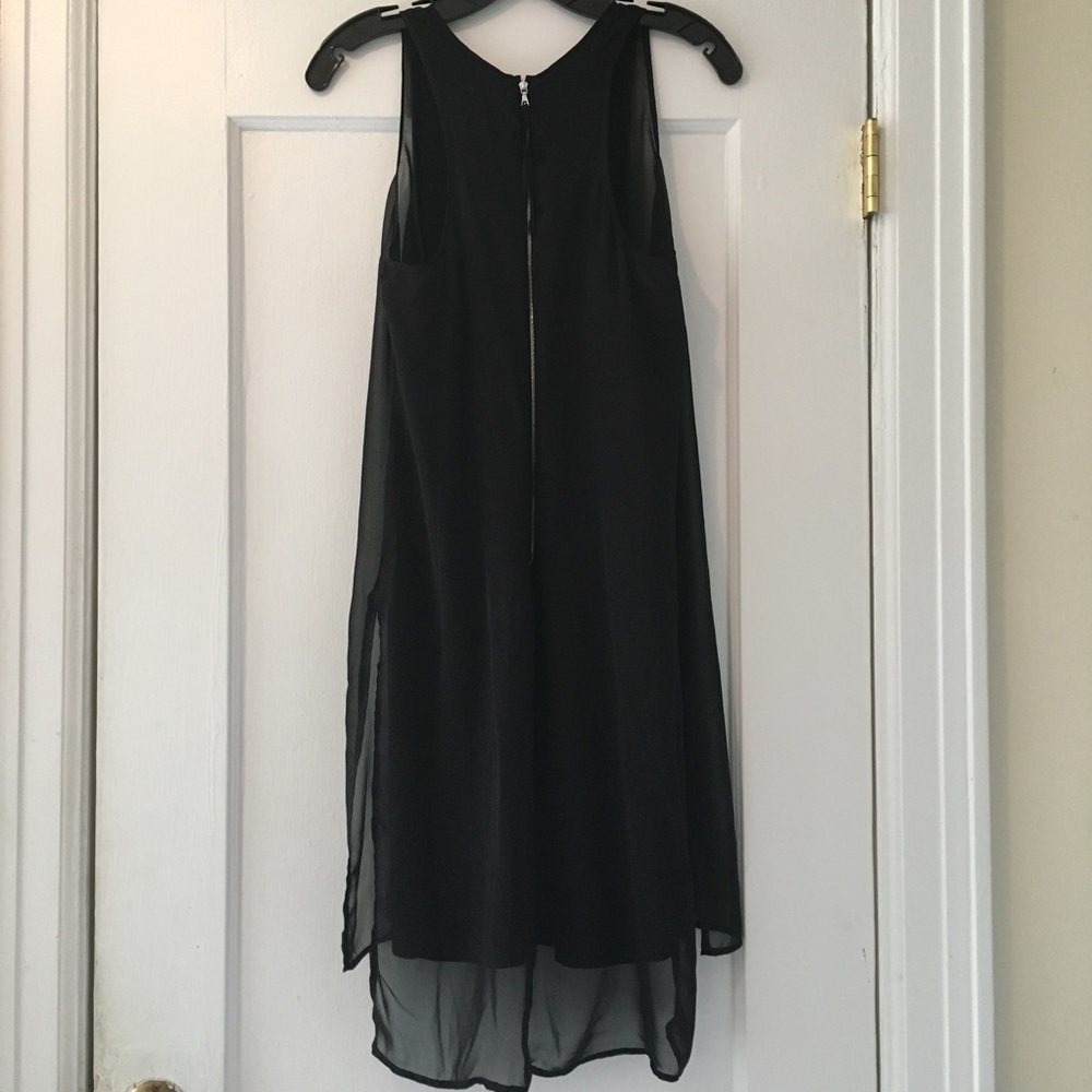 Rag & Bone Gorgeous Sheer Lined Midi Blk