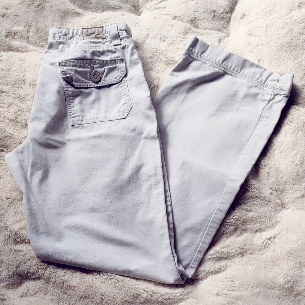 Hydraulic Light Khaki Bootcut Pants