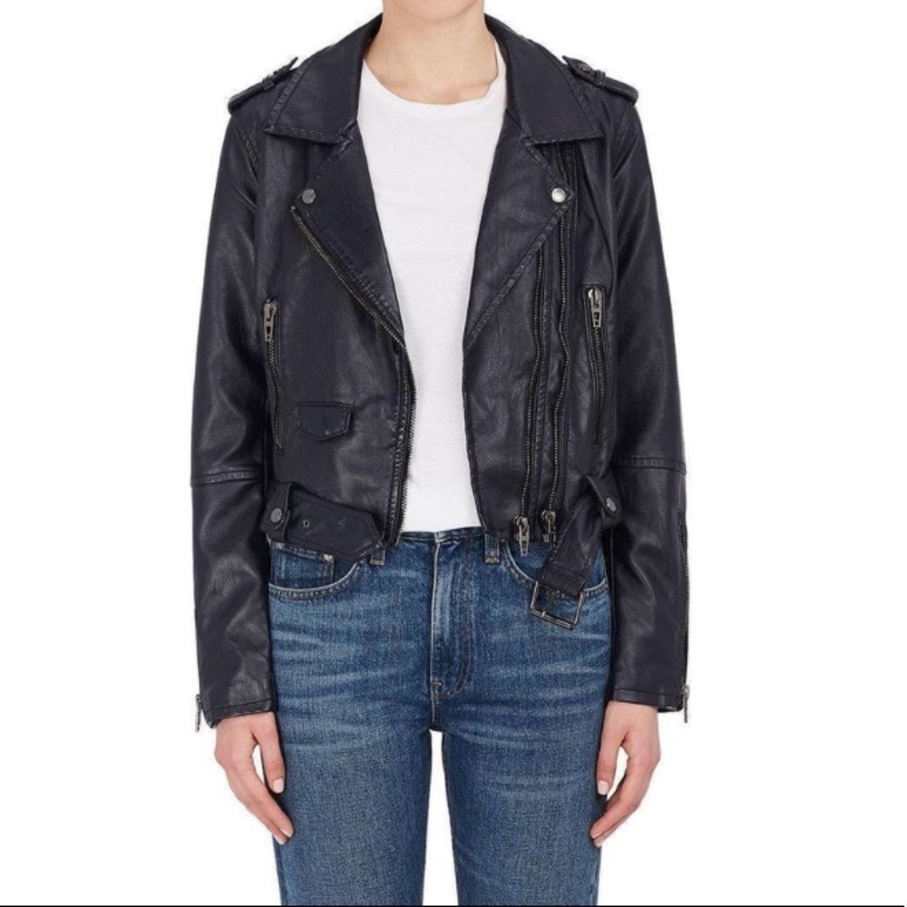 NWT BlankNYC Uninvited Faux Leather Moto Jacket
