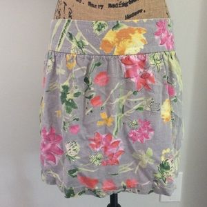 2/$10 Floral skirt