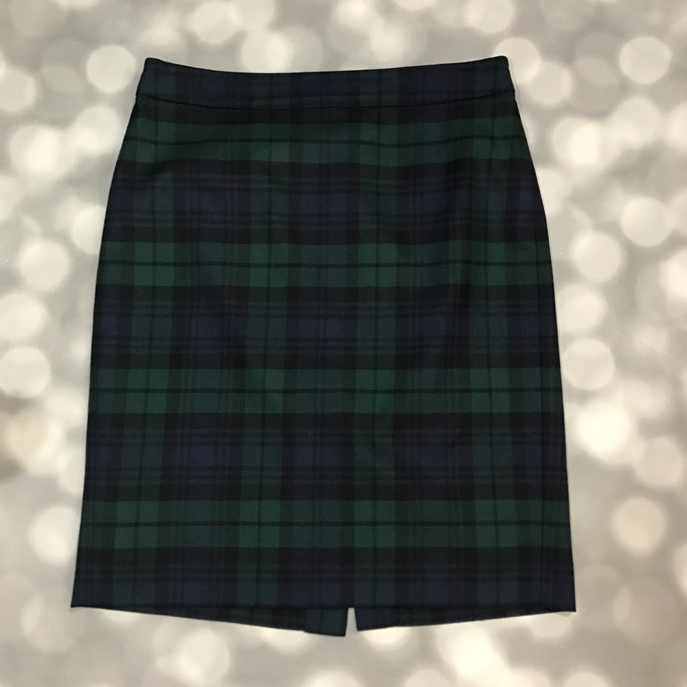 Perfect condition JCrew plaid skirt