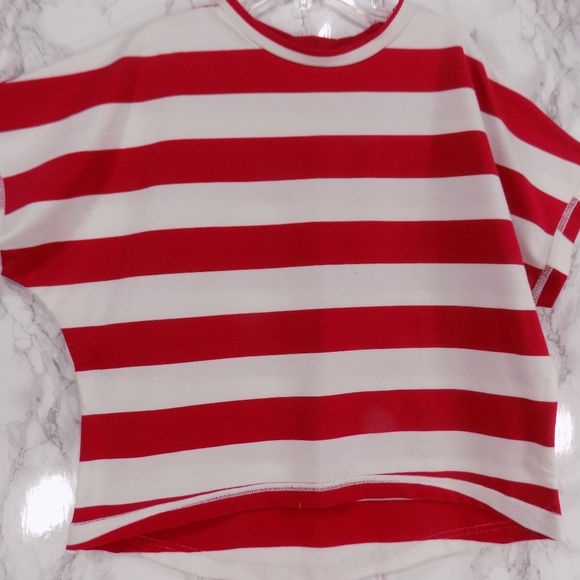 Red Stripes wide top. Kids :) - Picture 2 of 6