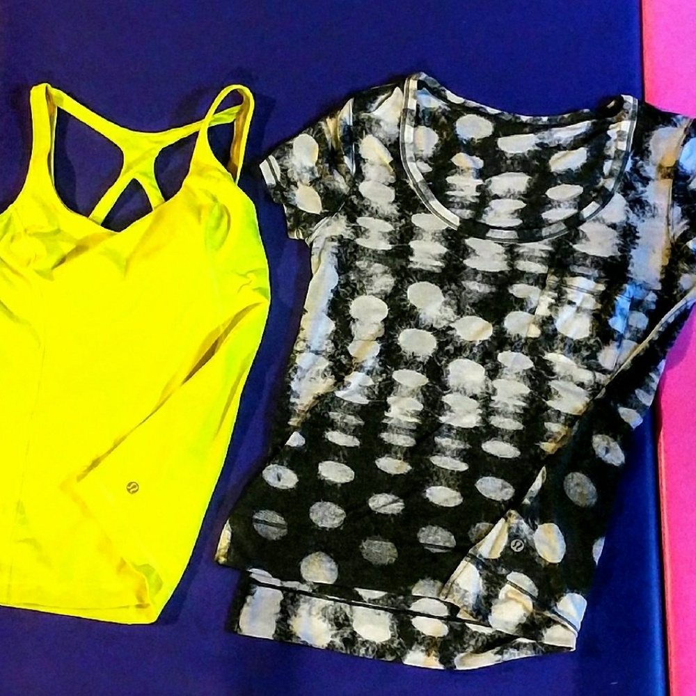 Lululemon Racerbacm Tank and Burn Out Tee!