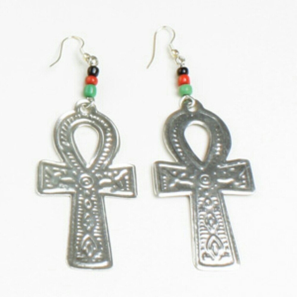 Ankh Earrings