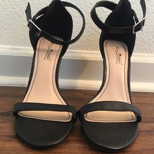 Timeless Strappy Black Heels Timeless Strappy Black Heels
