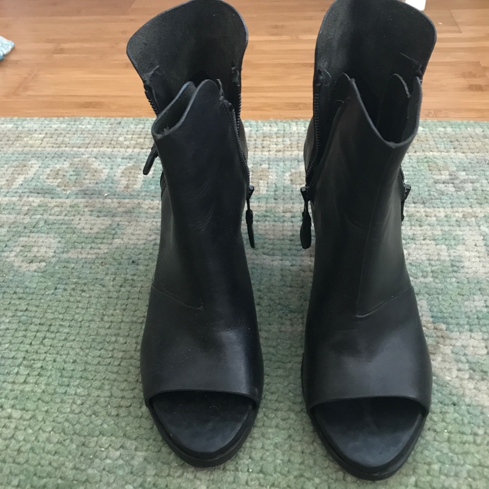 Rag & Bone open toe booties