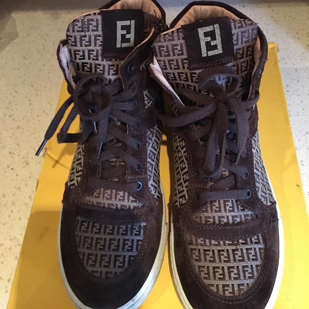 Kids Fendi hi- top