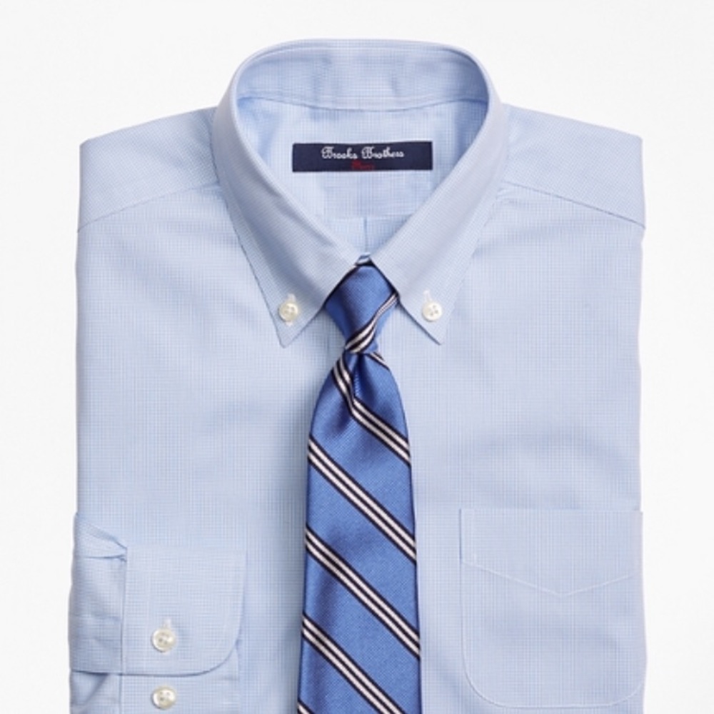 Light blue brooks brothers dress shirt