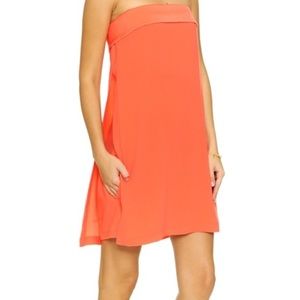 BCBGMAXAZRIA Amir Strapless A-line dress