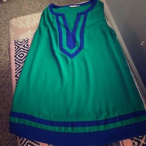 Colorblock sleeveless blouse from Stitch Fix