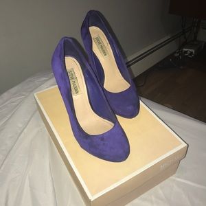 🔥royal blue  Steven madden heels🔥 size 6