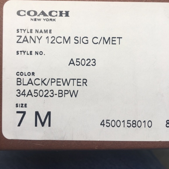 Coach sneakers - Picture 4 of 8