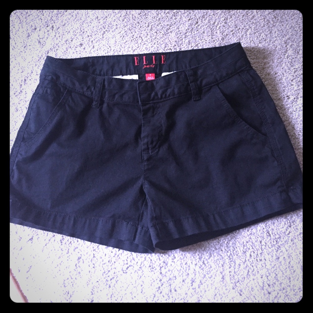 Black shorts