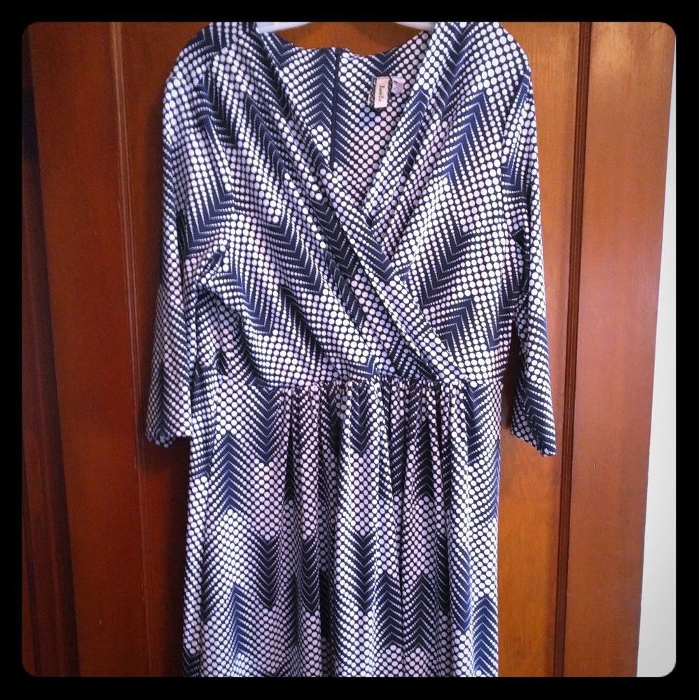 Lucie Lu Wrap Dress 3X