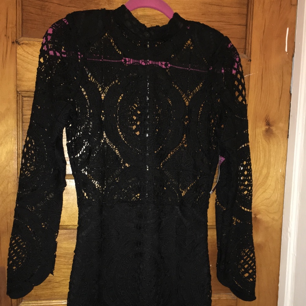Black Lace Dress
