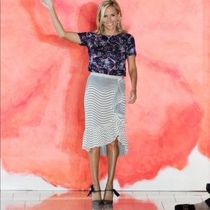 Tory Burch Runway silk blouse.