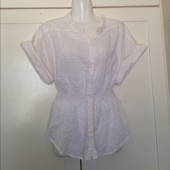 FREE PEOPLE Button Dow Shirt - Picture 1 of 7