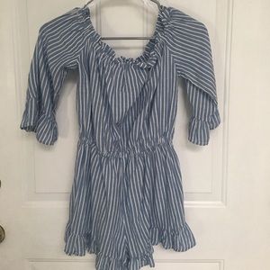 Off the Shoulder Romper