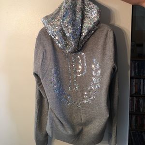 Gray sequenced Victoria's Secret Sweatshirt!
