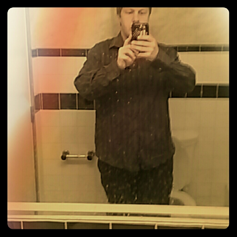 Button-down t-shirt