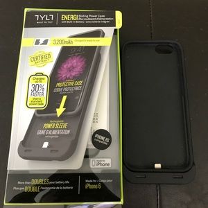 Tylt iPhone 6 sliding power case