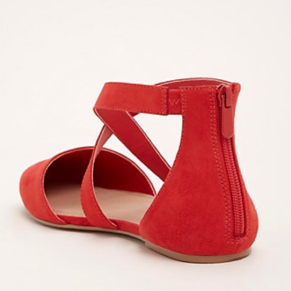 🆕 Torrid Wide Width Crisscross Strap D'Orsay Flat - Picture 2 of 5