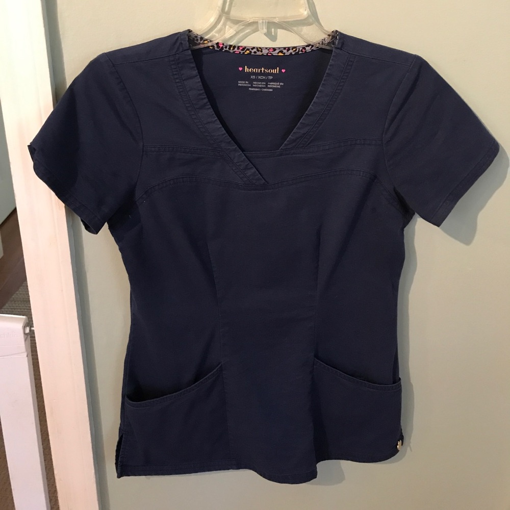 Heart and soul baby scrub set