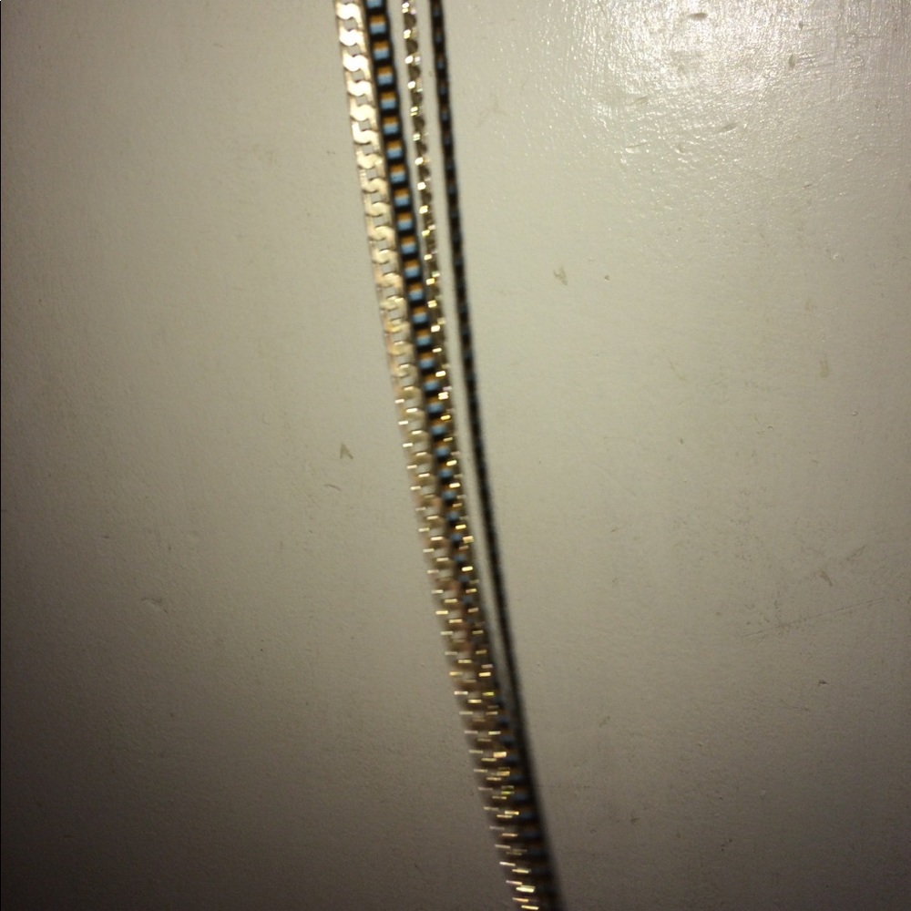 Sterling silver 14k gold plated Cuban link