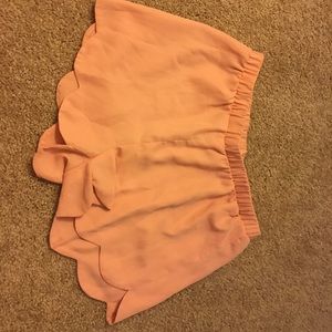 LA Hearts PEACH color shorts size S