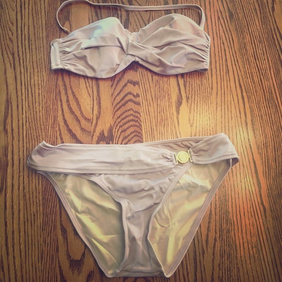 New Medium Mauve Victoria's Secret Bikini - Picture 1 of 5