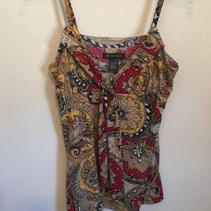 International Concepts spaghetti strap tank