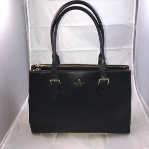 Kate Spade Black Leather Tote