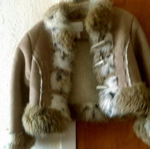 Toddler Coat W/Fur