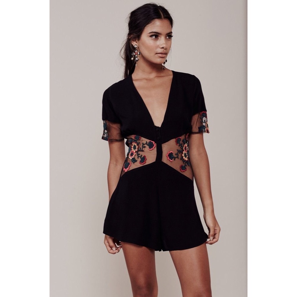 For Love & Lemons Elenora Romper