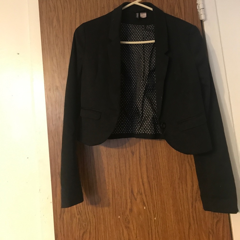 H&M black blazer