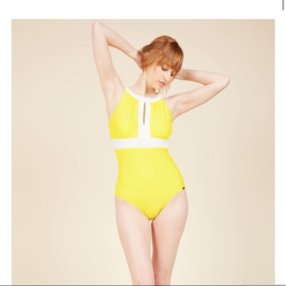 Modcloth Other - NWT yellow ModCloth one-piece