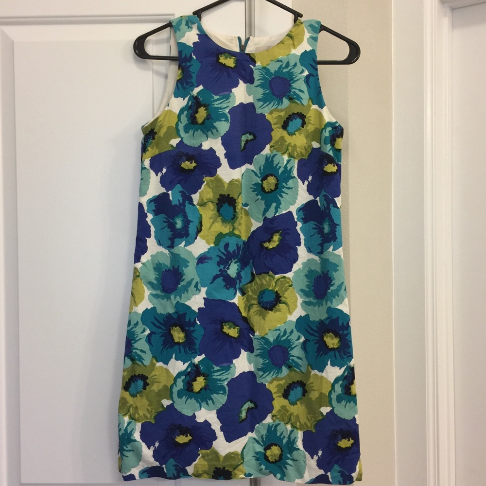 LOFT Sheath Dress Floral Print size 2P
