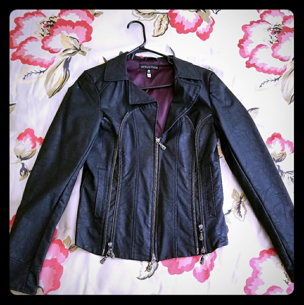 Leather Moto Jacket
