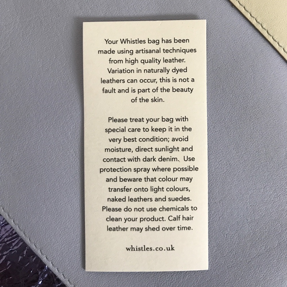 NWT whistles Rivington pouch purse clutch - Picture 4 of 6