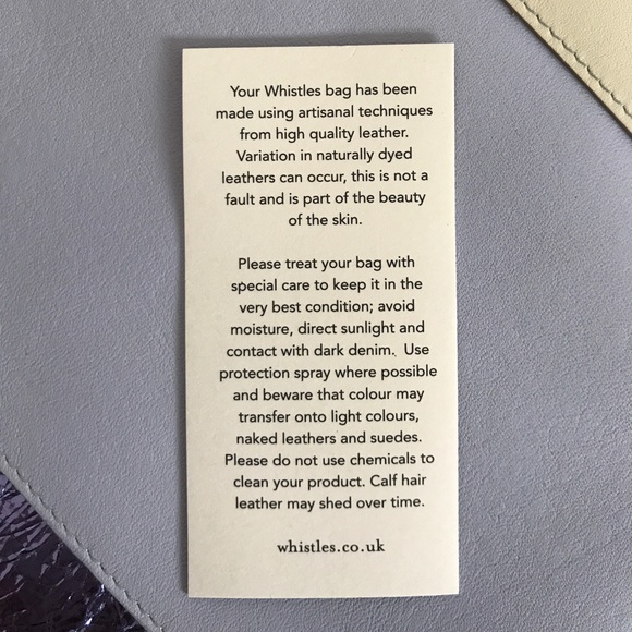 NWT whistles Rivington pouch purse clutch - Picture 4 of 6