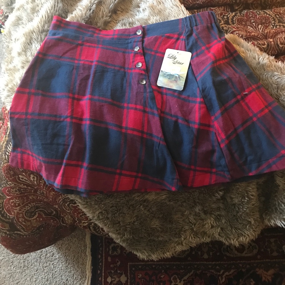Plaid Skirt
